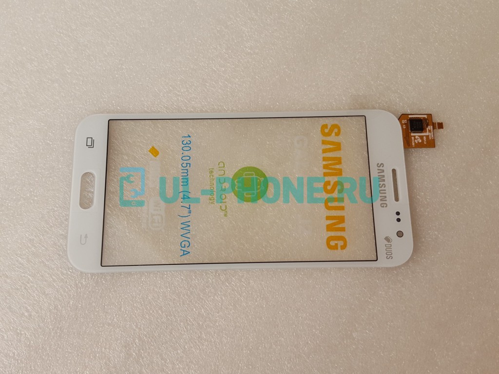 Тачскрин для Samsung Galaxy J2 SM-J200F (оригинал) белый