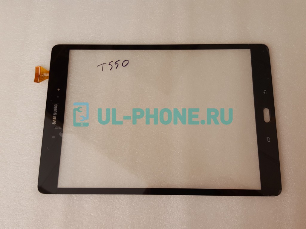 Тачскрин для Samsung T550 Galaxy Tab A 9.7 (оригинал) черный