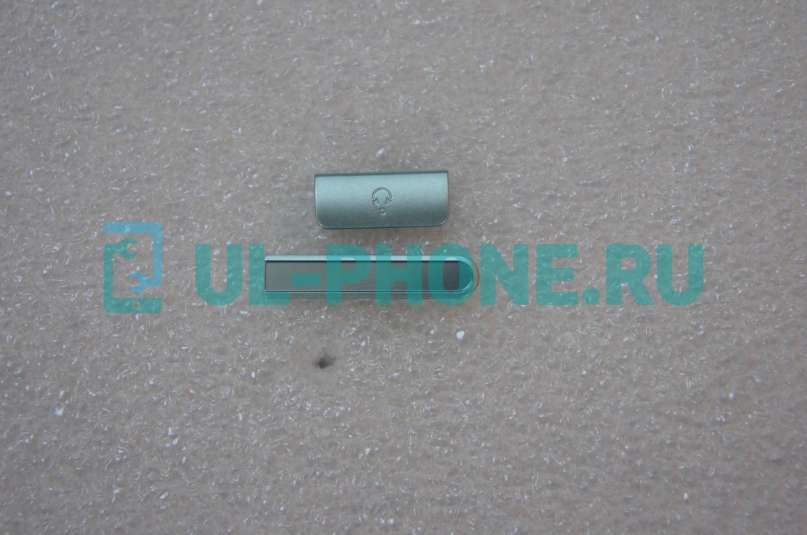 Заглушки для разъемов Sony Xperia ZR (C5502/ C5503) (usb, гарнитуры) зелёный
