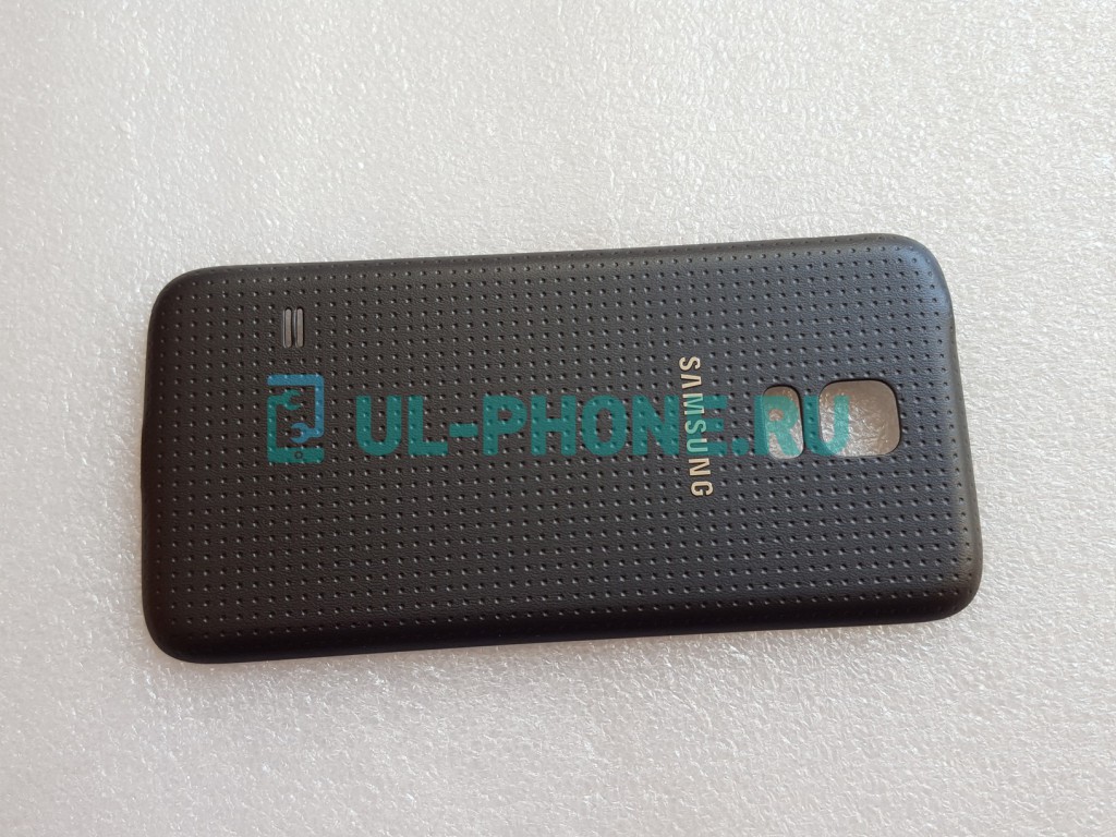 Задняя крышка для Samsung Gaxlaxy S5 mini SM-G800F / G800H (черная)