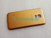 Задняя крышка для Samsung Gaxlaxy S5 mini SM-G800F / G800H (золотая)