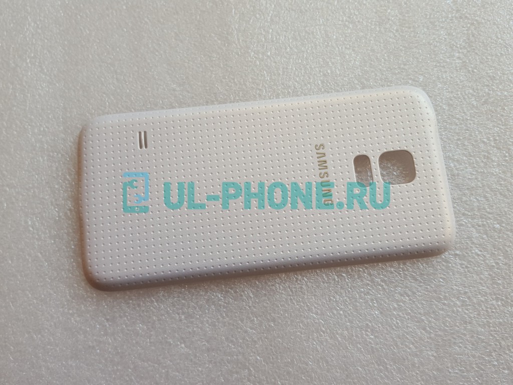 Задняя крышка для Samsung Gaxlaxy S5 mini SM-G800F / G800H (белая)
