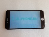 Стекло для iPhone 6S Plus в рамке, с олеофобным покрытием черное