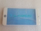 Стекло для iPhone 6S Plus в рамке, с олеофобным покрытием белое