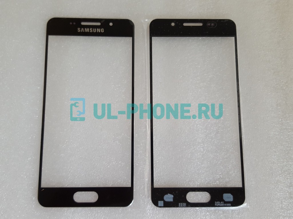 Стекло для Samsung A3 SM-A310 (2016) черное
