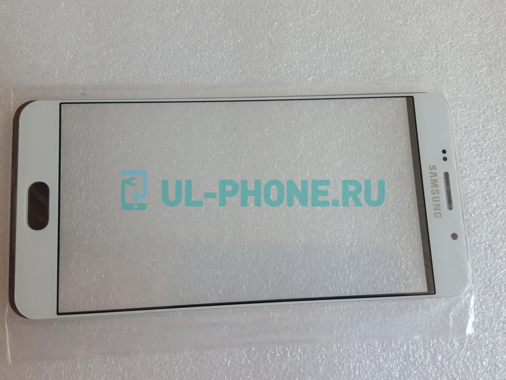 Стекло для Samsung A7 SM-A710 (2016) белое