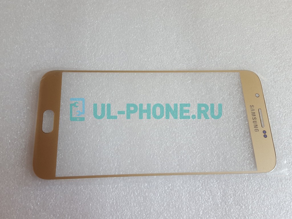 Стекло для Samsung Galaxy A8 SM-A800F золотое