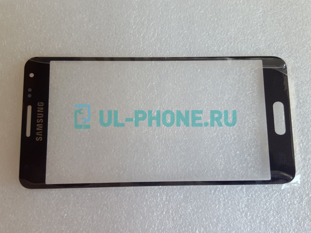 Стекло для Samsung Galaxy Alpha SM-G850F черное