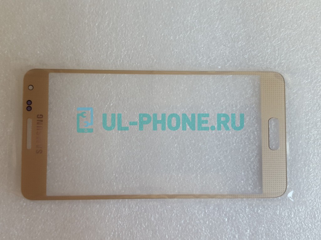 Стекло для Samsung Galaxy Alpha SM-G850F золотое