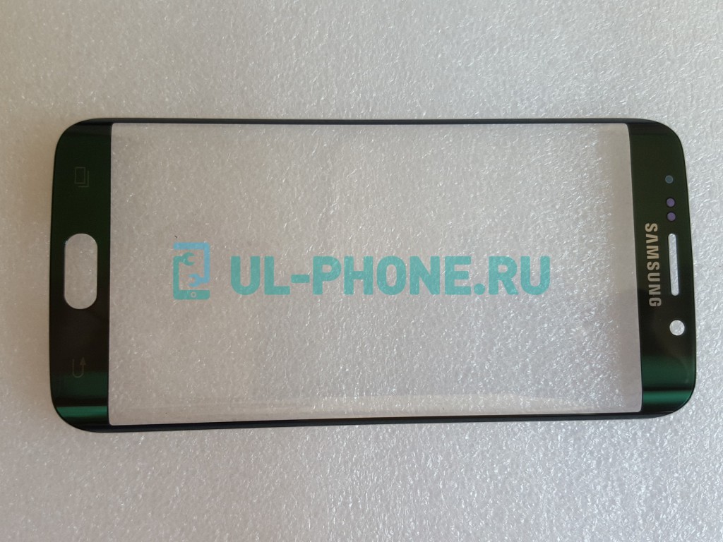 Стекло для Samsung Galaxy S6 Edge G925F (оригинал) зеленое