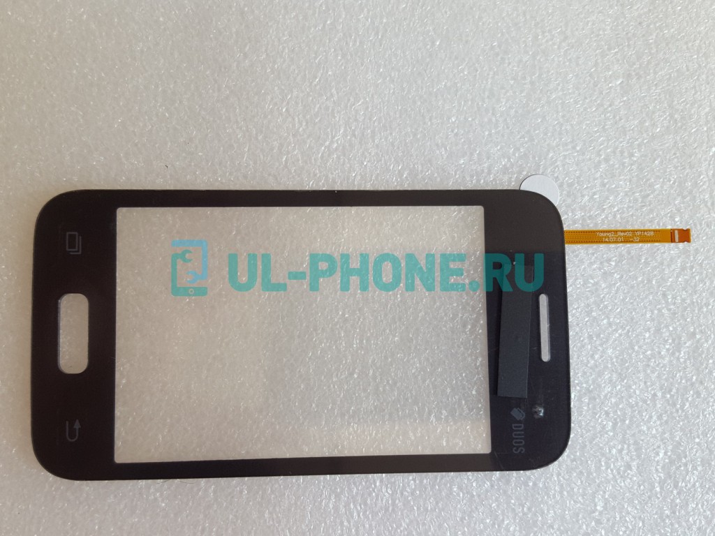 Тачскрин для Samsung SM-G130H Galaxy Young 2 (оригинал) черный
