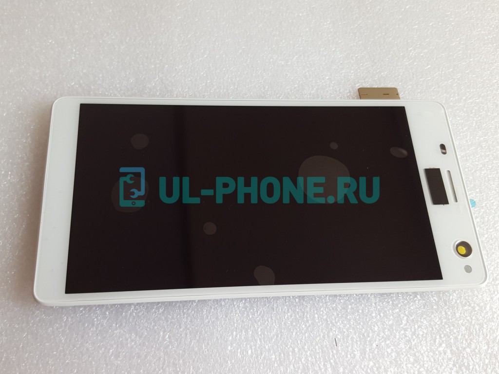 Дисплей + тачскрин для Sony E5303 / E5333 (Xperia C4 / C4 Dual) в рамке белый