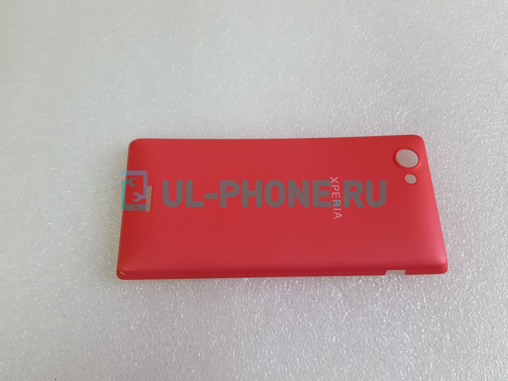 Задняя крышка для Sony Xperia J (ST26i) розовый