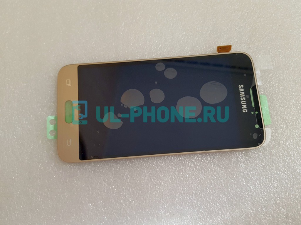 Дисплей + тачскрин для Samsung SM-J120F/H/DS Galaxy J1 (2016) ориг, золотой