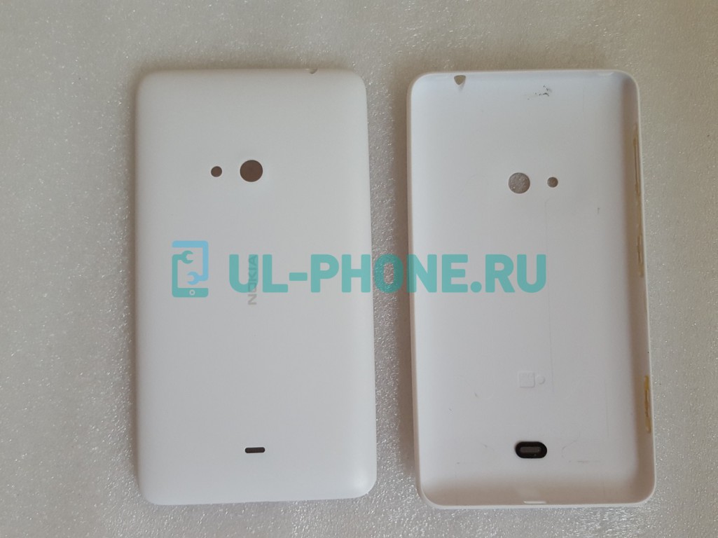 Задняя крышка для Nokia 625 (оригинал) белая