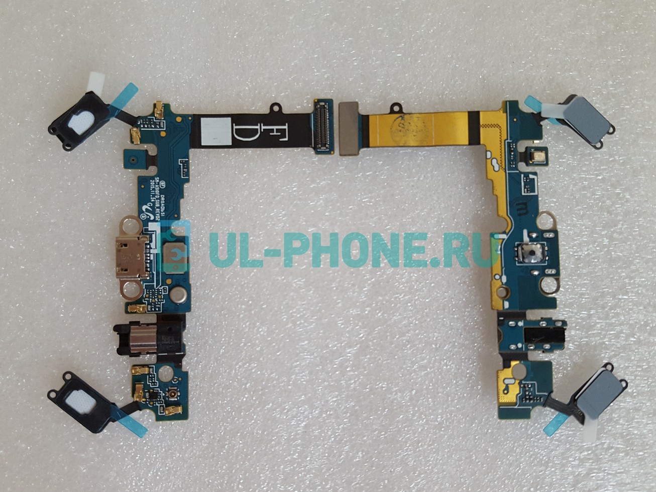 Шлейф для Samsung SM-A510F GALAXY A5 (2016) + разъем зарядки (sm-a510f_sub_rev0.2) ориг