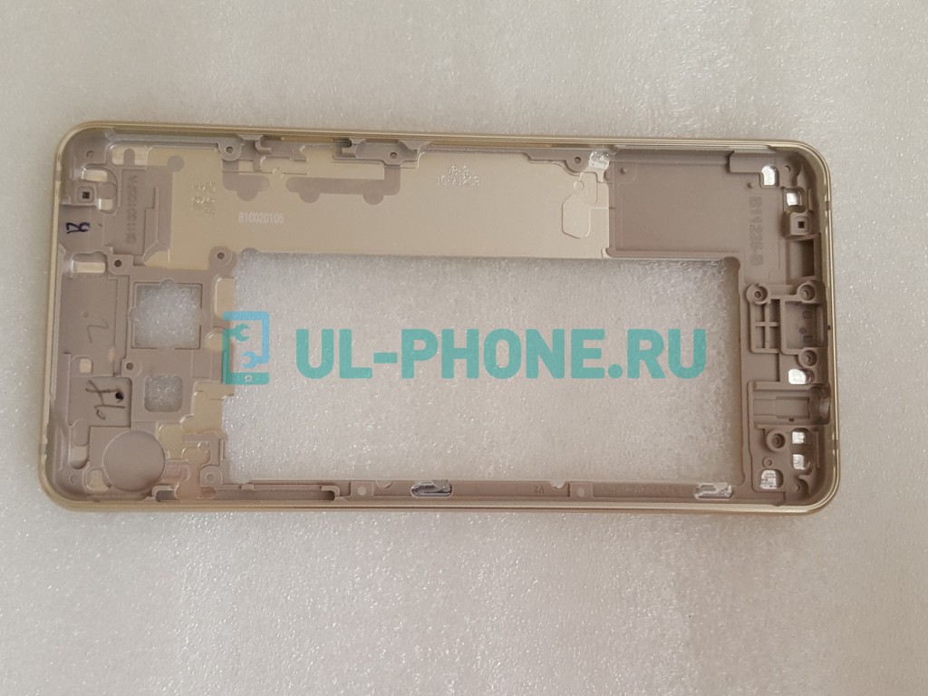 Средняя часть для Samsung SM-A510F GALAXY A5 (2016) золотая
