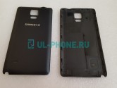 Задняя крышка для Samsung N910 Galaxy Note 4 (черная)