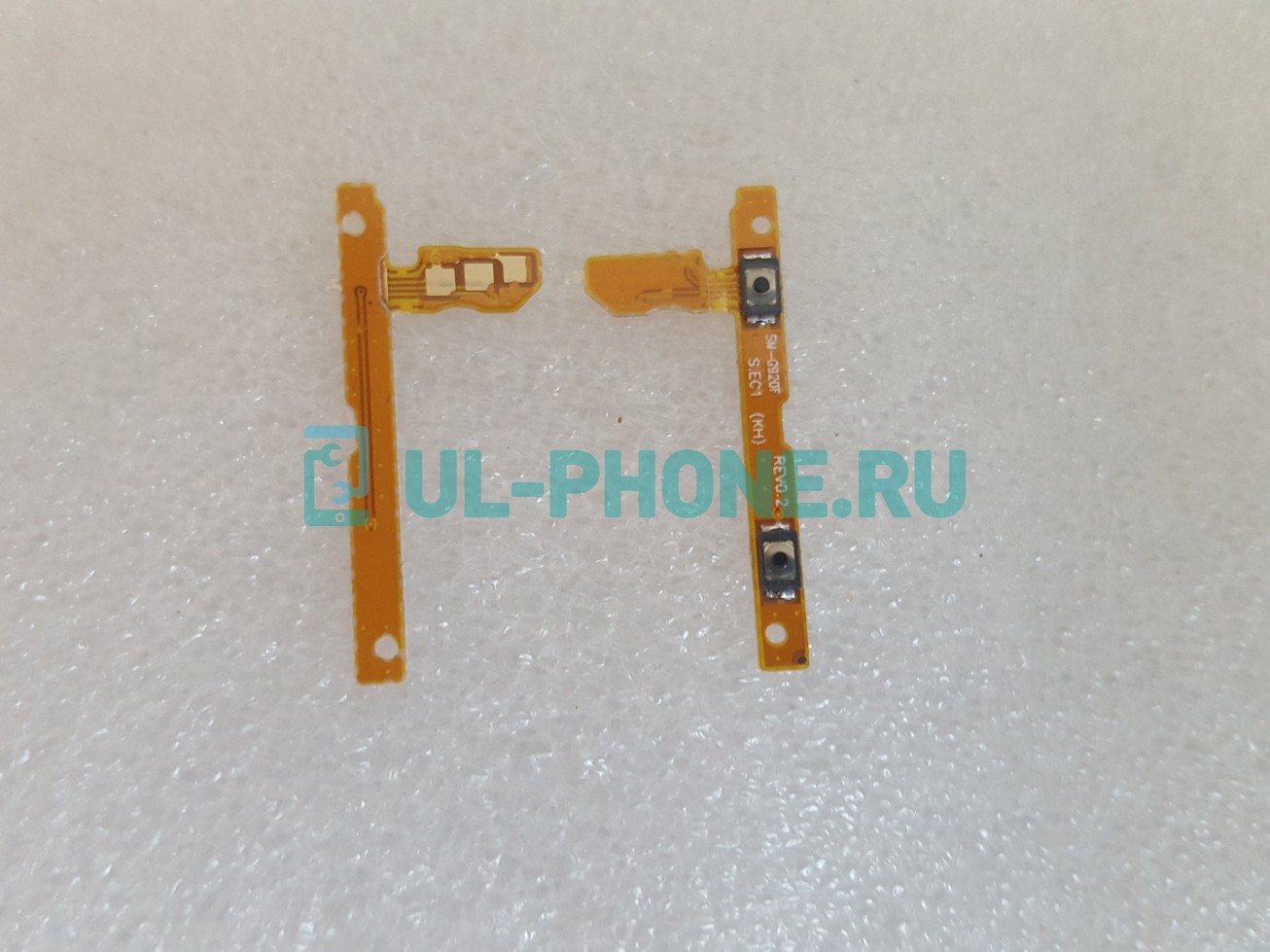 Шлейф для Samsung G920F Galaxy S6 + кнопки громкости (оригинал)