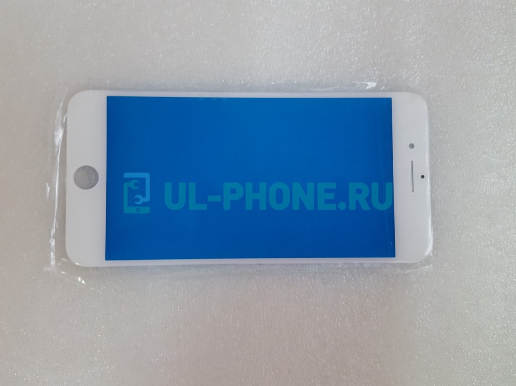 Стекло для iPhone 7 Plus белое