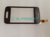 Тачскрин для Samsung S5380 Wave Y (ориг) черный