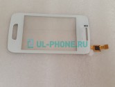Тачскрин для Samsung S5380 Wave Y (ориг) белый