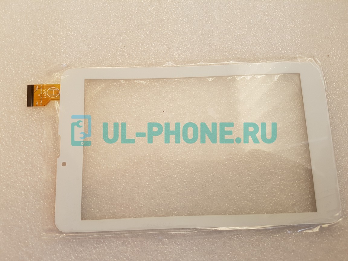 Тачскрин для BQ Mobile 7021G / BQ Hit (FX-136-V1.0/ DG070245-F1) 184*111мм, белый