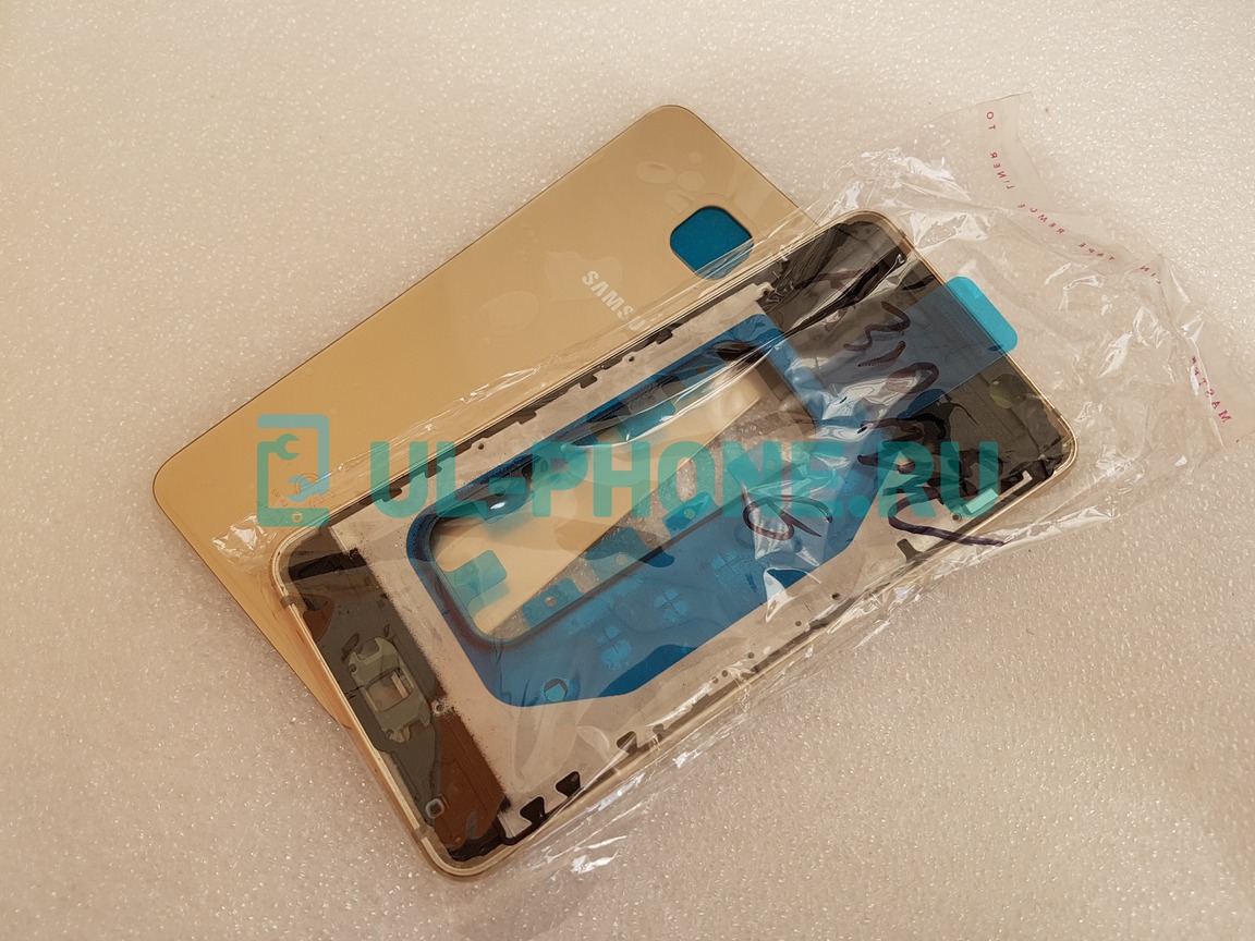 Корпус для Samsung Galaxy A3 SM-A310f (2016) золотой