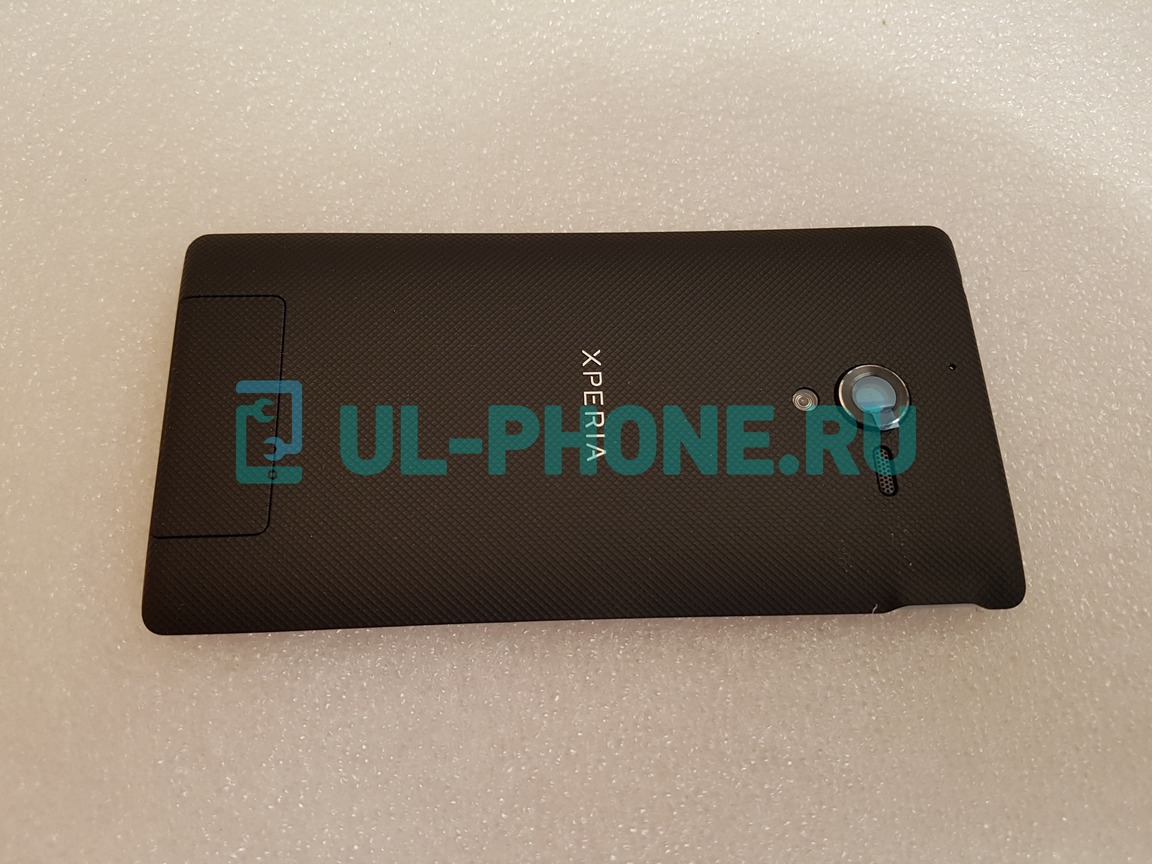 Задняя крышка для Sony Xperia ZL C6503 / C6502/ L35H (черная)