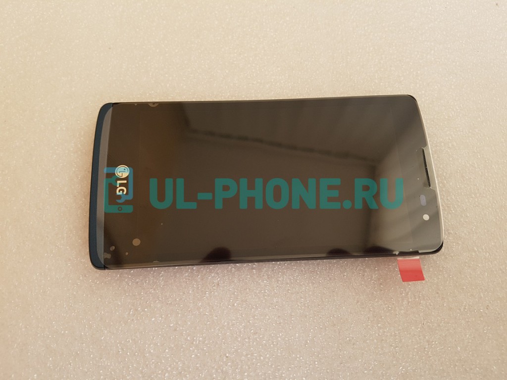 Дисплей + тачскрин для LG H324 Leon / H340 (в рамке) синий
