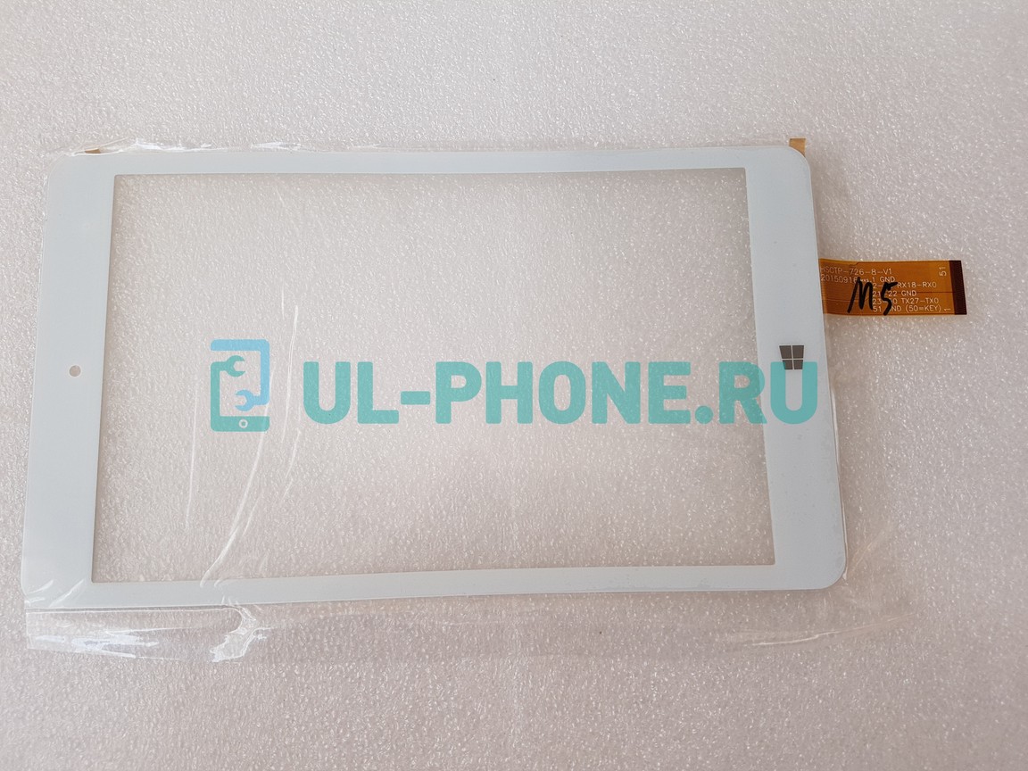 Тачскрин для Chuwi hi 8 Pro (HSCTP-726-8-V1) (белый)
