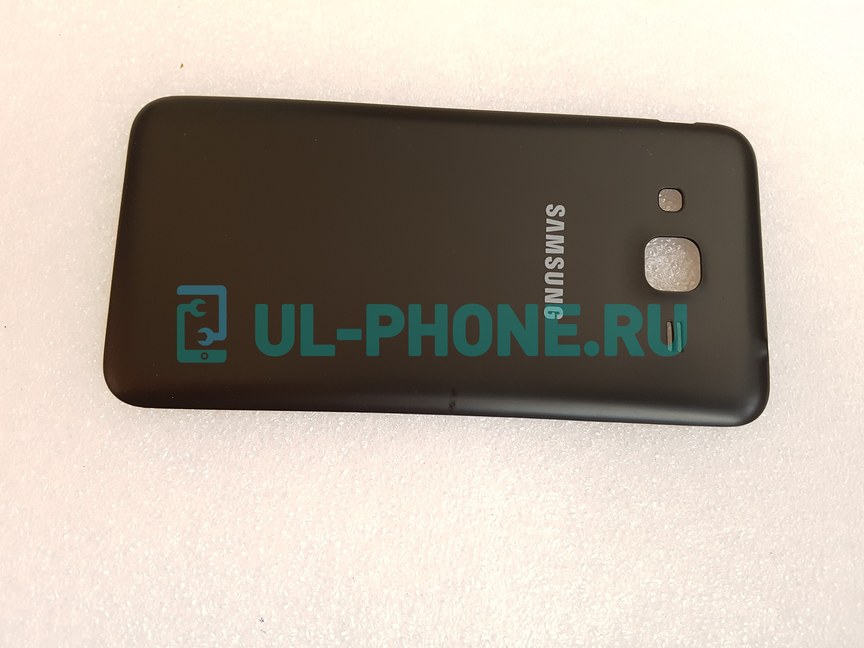 Задняя крышка для Samsung Galaxy J3 (2016) SM-J320F (черная)