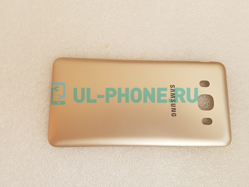 Задняя крышка для Samsung Galaxy J5 (2016) SM-J510F (золотая)