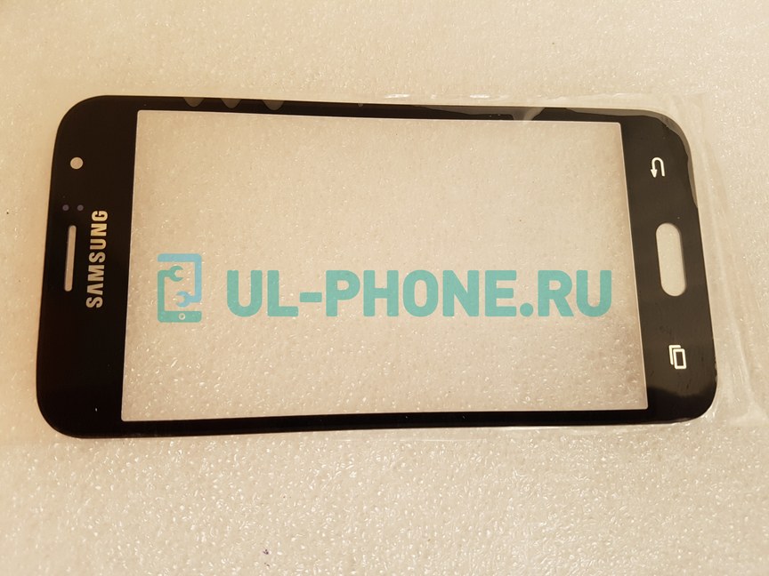 Стекло для Samsung SM-J120 Galaxy J1 (2016) черное