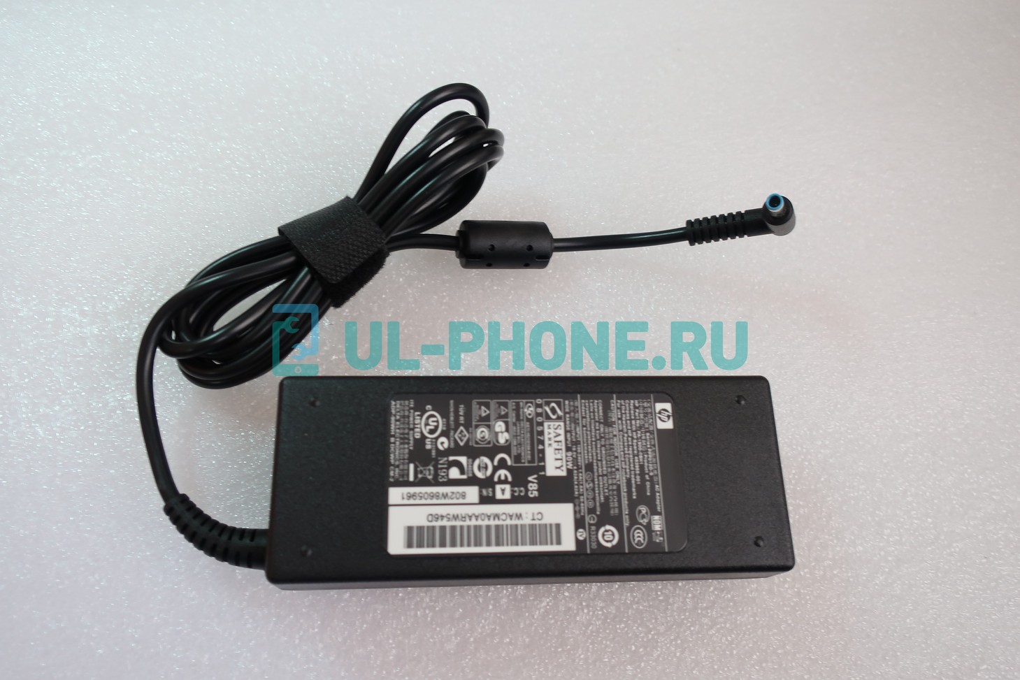 Блок питания для ноутбука HP 19.5V, 4.62A, 4.5x3.0мм, 90W , с кабелем