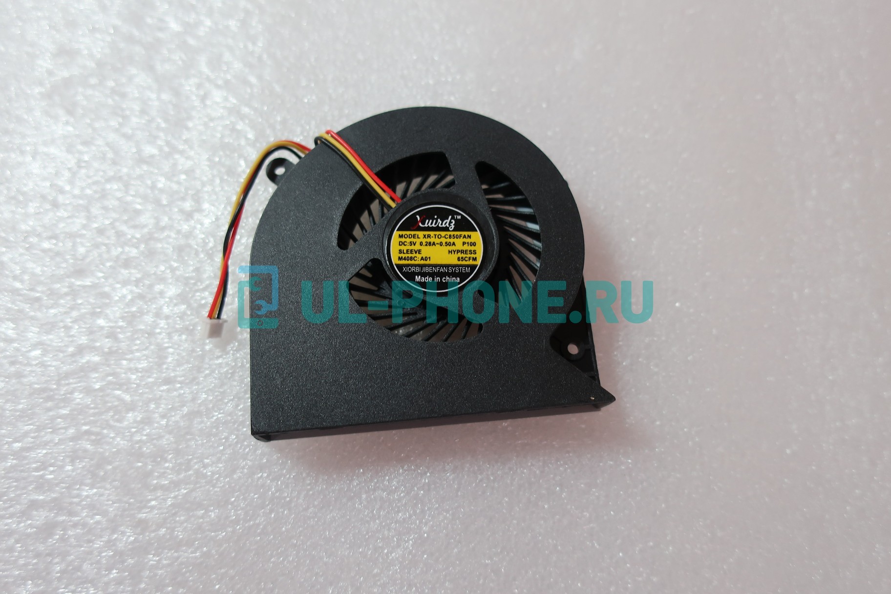 Вентилятор (кулер) для ноутбука Toshiba Satellite C850, C875, C870, L850, L870, 3 pin