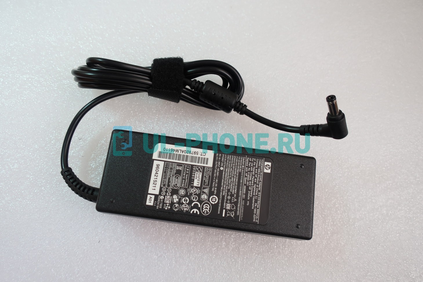 Блок питания для ноутбука HP 19V, 4.74A, 5.5x2.5мм, 90W