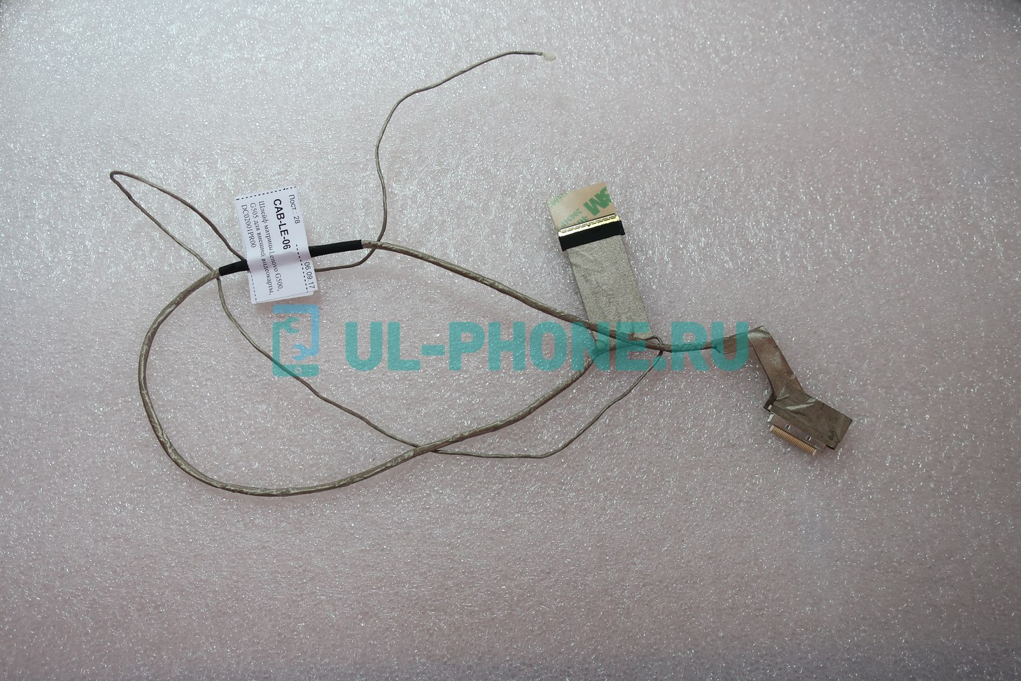 Шлейф матрицы для ноутбука Lenovo G500, G505 для внешней видеокарты, DC02001PR00
