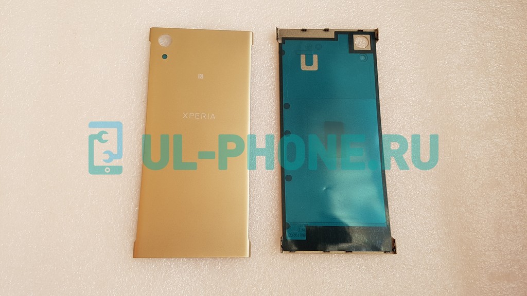 Задняя крышка для Sony Xperia XA1 / XA1 Dual (G3121, G3123, G3125, G3112, G3116) золотая
