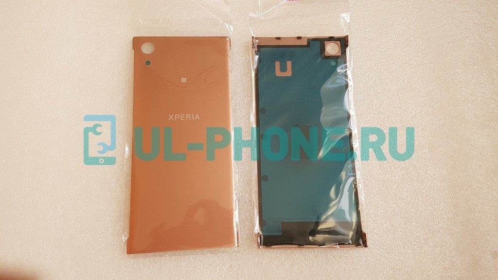 Задняя крышка для Sony Xperia XA1 / XA1 Dual (G3121, G3123, G3125, G3112, G3116) розовая