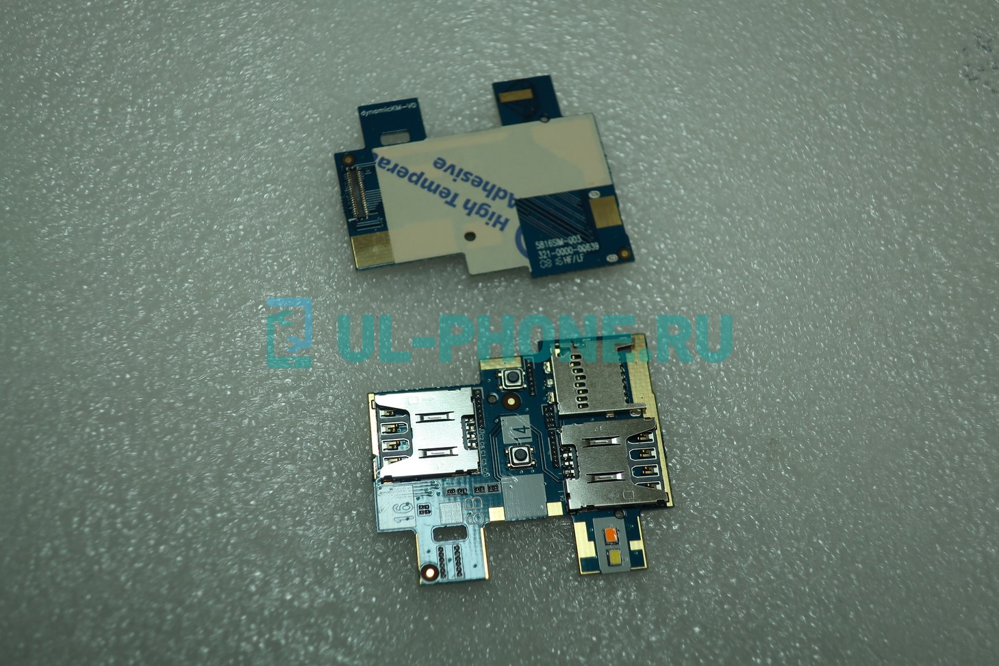 Шлейф для ASUS ZenFone GO TV / ZB551KL + разъем сим-карты