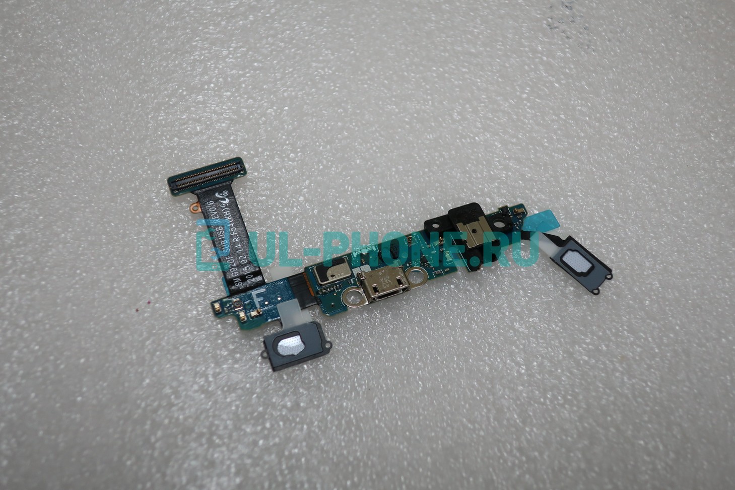 Шлейф для Samsung G920F Galaxy S6 + разъем зарядки (rev0.6)