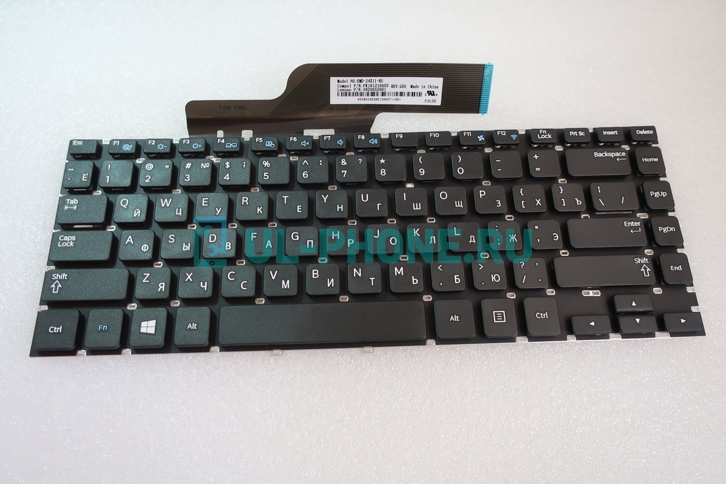 Клавиатура для ноутбука Samsung NP350V4C, NP355V4C черная