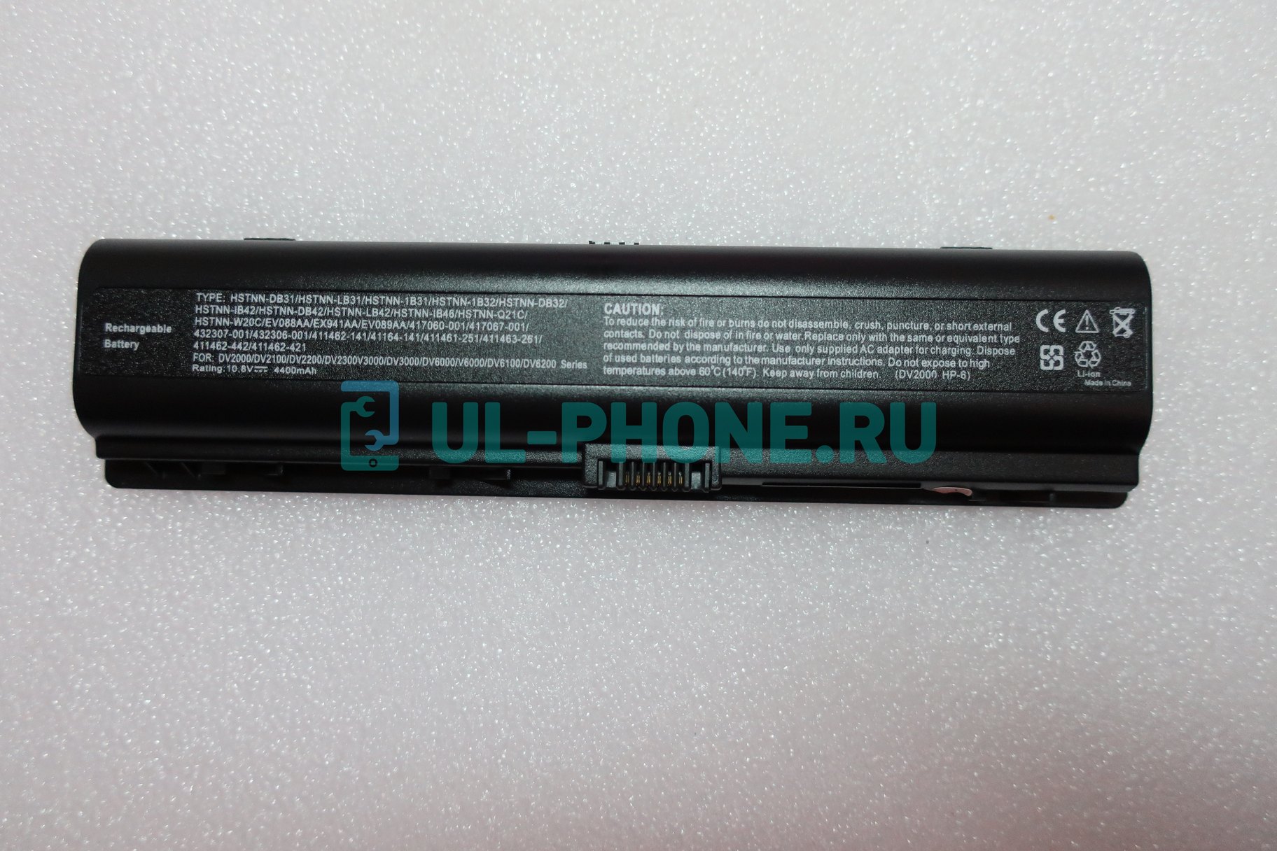 Аккумулятор для ноутбука HP Pavilion DV2000, DV6000, Presario C700, V3000, V6000, 4400mAh, 10.8V