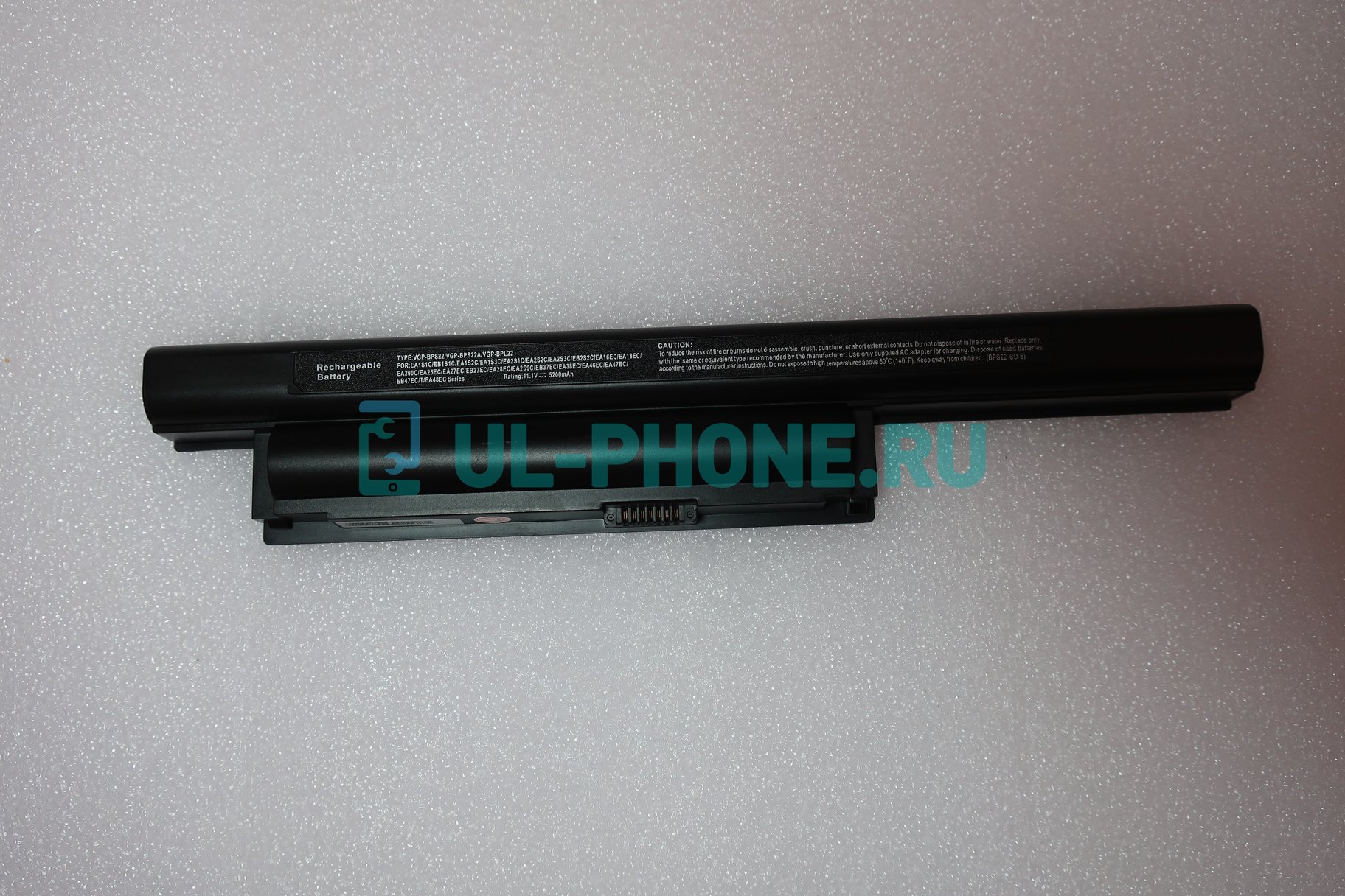 Аккумулятор для ноутбука Sony Vaio VPC-EA, VPC-EB, VPC-EC, VPC-EE, VPC-EF, VPC-E1, BPS22, 4400mAh, 11.1V черный 
