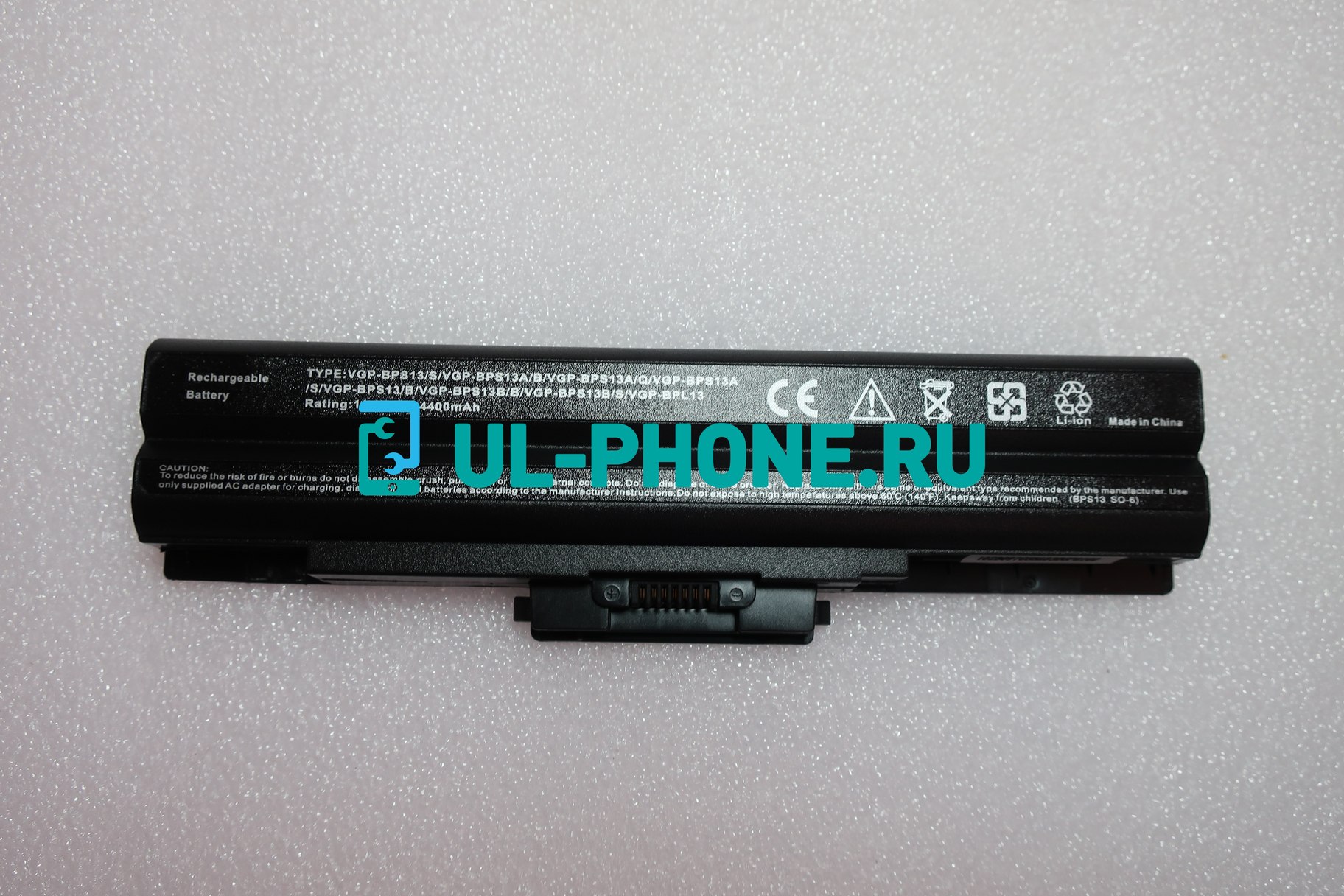 Аккумулятор для ноутбука Sony VGN-AW, VGN-CS, VGN-FW, VGN-NS, VGN-NW, VGN-SR, VPC-CW, VPC-F, VPC-Y, VPC-M, BPS13, 4400mAh, 11.1V черный