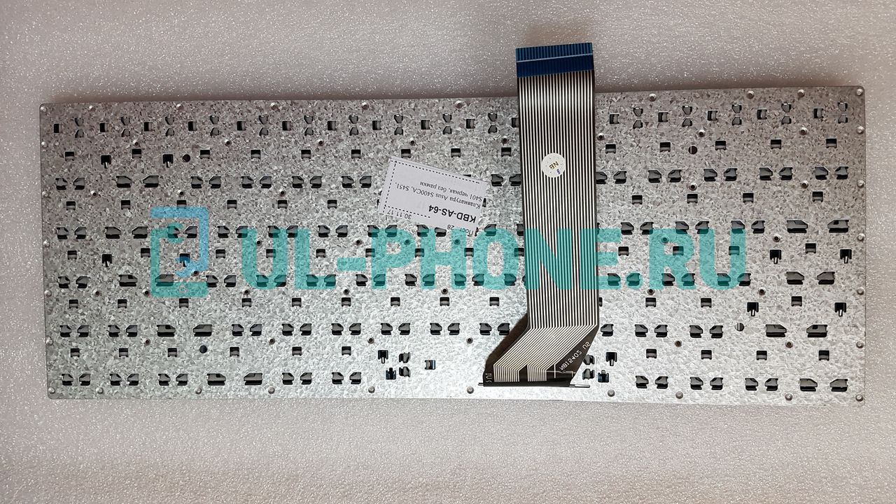 Клавиатура для ноутбука Asus S400CA, S451, S401 черная, без рамки