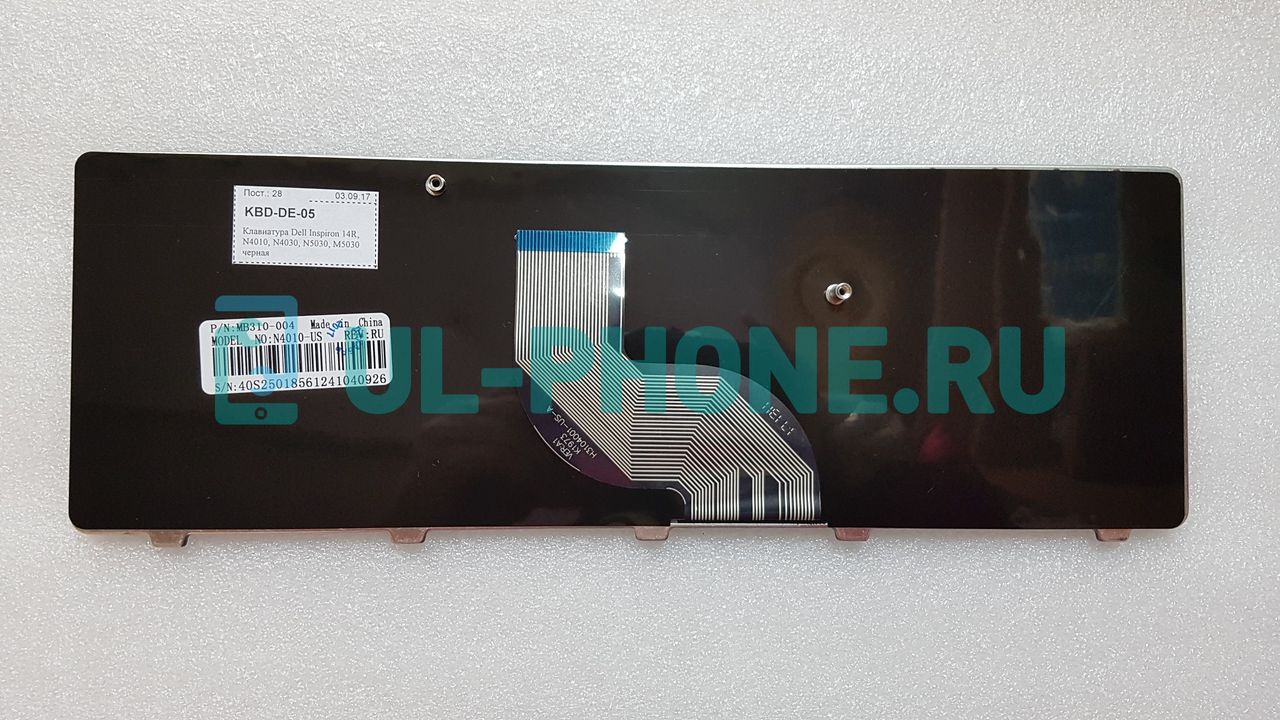 Клавиатура для ноутбука Dell Inspiron 14R, N4010, N4030, N5030, M5030 черная