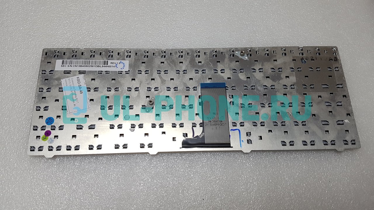 Клавиатура для ноутбука Samsung R517, R519, R620, R719 черная, 86 кнопок