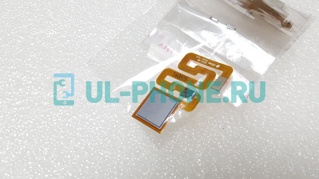 Шлейф для Xiaomi Redmi 3 + кнопка Home (серый)